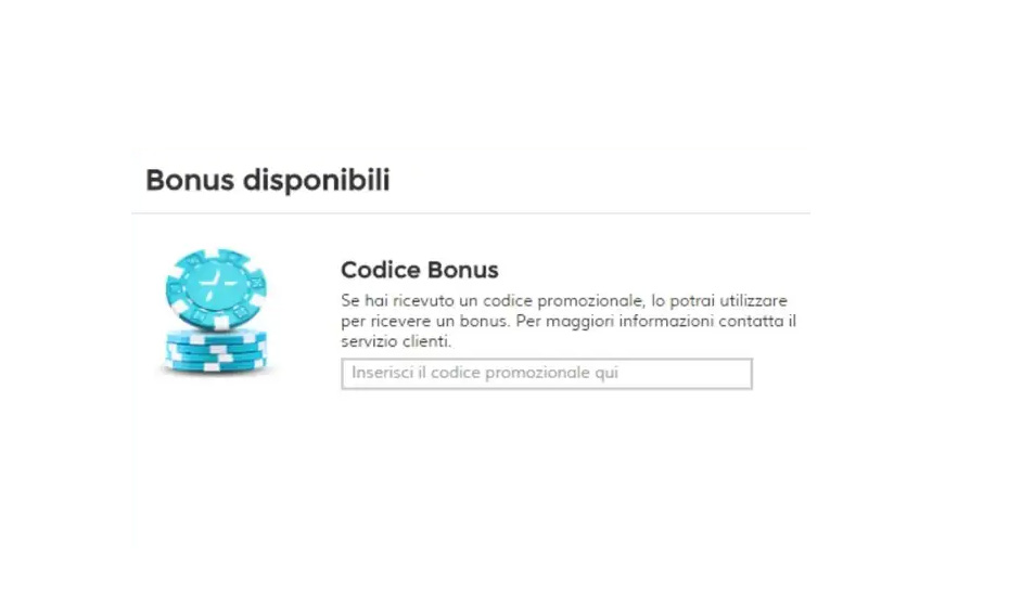 Codice Bonus StarCasino