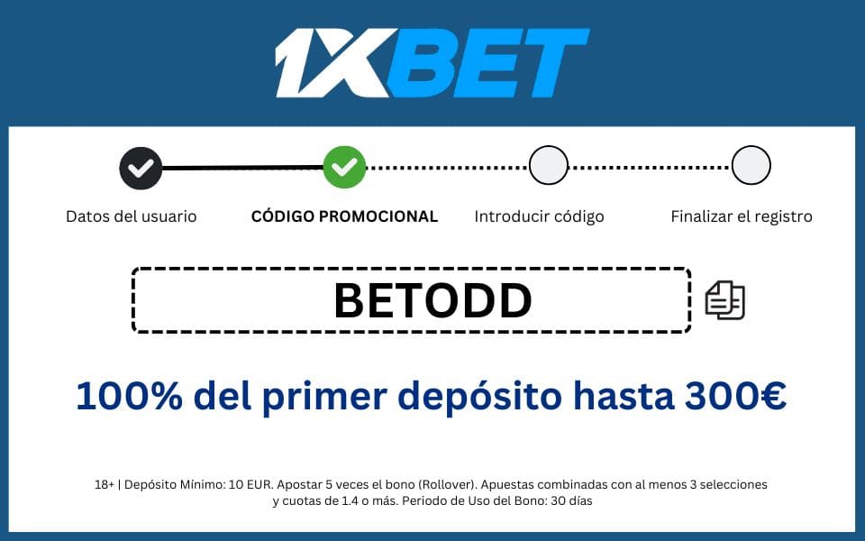 código promocional 1XBET