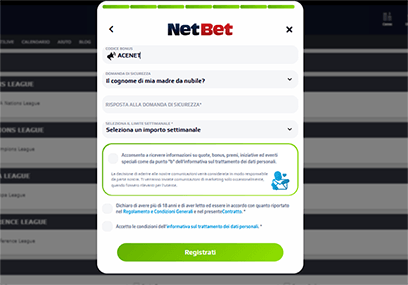 Netbet Registrati