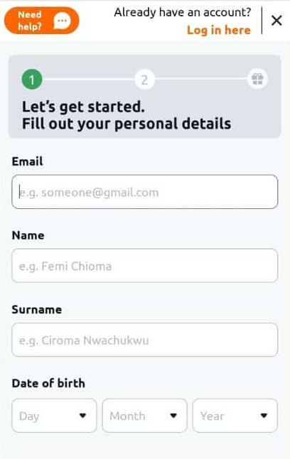 How to sign up with Betano Nigeria