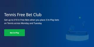 Tennis - Free Bet Club